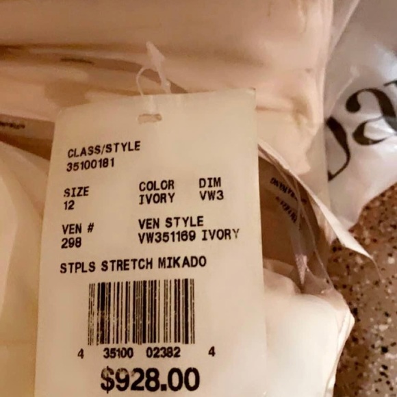 Vera Wang Ivory Tulle Bridal Dress - Picture 6 of 6